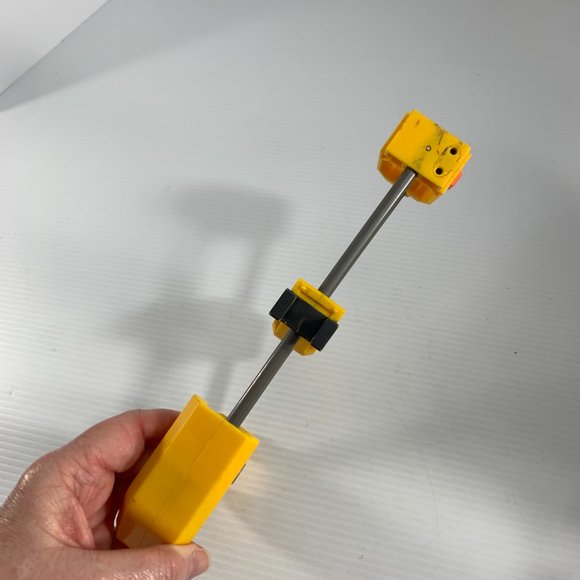 Nerf N-Strike CS-6 Tactical Shoulder Stock Attachment Yellow Gray Replacement - Picture 3 of 7